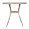 Flash Furniture Marseille French Bistro 31.5in. Tbl, Black/White Textilene, Glass Top, Bamboo Print Aluminum Frame SDA-AD641011-80-BLKWH-LTNAT-GG - alternate 10